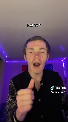 The correct way to sign sit (insta: _adamgoen) #asl #signlanguage #cerebralpalsy #foryoupage #aslprince #foryou #disability