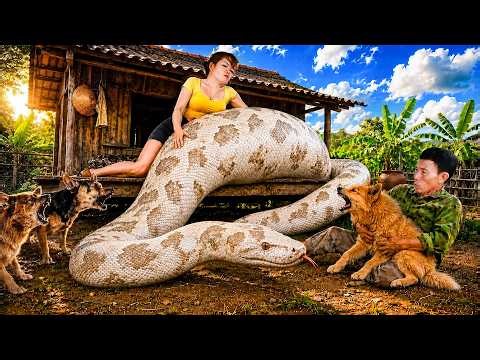 72 Hours Of Terror: Giant Python Crawls Into House And Ambushes The Dogs – No Escape!