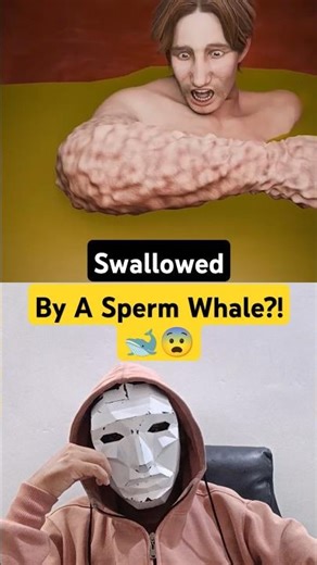 You Won't Survive: What Happens SECONDS After a Sperm Whale Swallows You #Shorts #SpermWhale