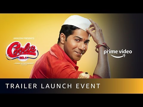 Coolie No. 1 - Trailer Launch Event | Amazon Prime Video