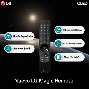 4.2K views · 116 reactions | El control perfecto ha evolucionado. 朗 Hoy queremos presentarte el nuevo Magic Remote 2021 que incluye la misma tecnología avanzada de siempre con algunas sorpresas más: Tecnología NFC e inteligencia artificial. Conoce todo aquí: https://bit.ly/3fmk4JL | LG Global | Facebook