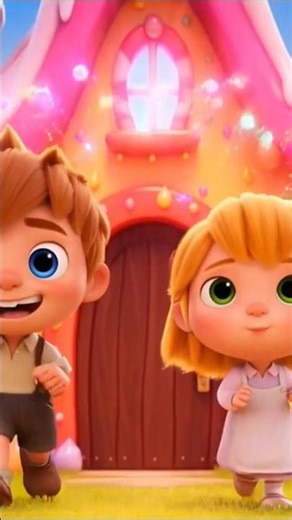 They Found a Candy House! 🍭😲 | Hansel & Gretel #shorts