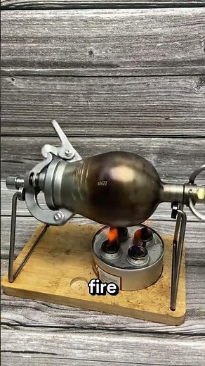 Why does this popcorn machine sound like a bomb?