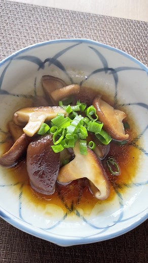 しいたけのうま煮レシピ：レンジで簡単！