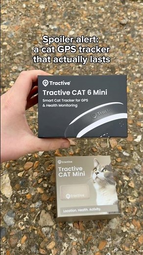 Comparing the Tractive CAT 6 Mini vs CAT mini GPS trackers