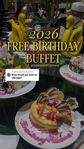 Restaurants with Birthday Promo Philippines 2026 (Buffet)