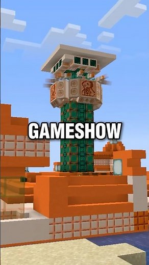 Game show in Minecraft!😱 #minecraft