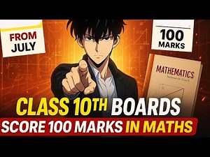 🔥Ultimate Strategy to Score 100 Marks in Class 10 Maths | From July✅ | CBSE 2025–26|