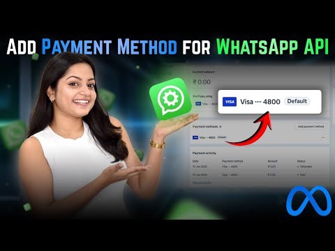 #7 Add Payment Method for WhatsApp Business API | Complete Setup Guide 2026