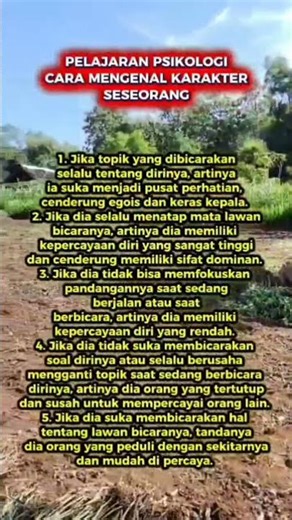 Pelajaran Psikologi Cara Mengenai Karakter Seseorang