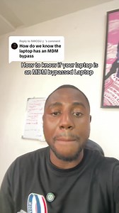 How to Identify an MDM Bypassed Laptop