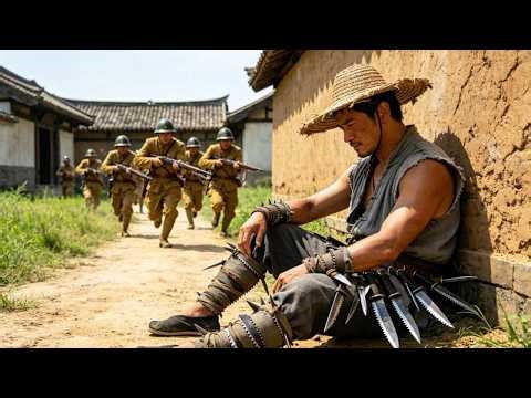 日軍瘋狂追擊，殊不知小夥是飛鏢高手，百發百中瞬間全殲 ⚔️ 抗日 | 战争 | Kung Fu | 甄子丹