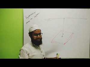 42.Hydrostatic Force On Horizontally Immersed Surface