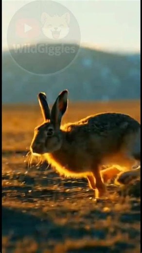 Eagle Swoops Down and Grabs a Wild Rabbit