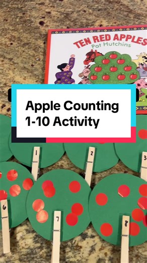 Apple Counting Activity for Early Math Skills
