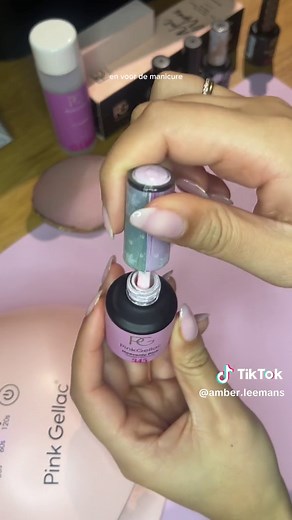 Zelf French Manicure Thuismaken | Pink Gellac Tutorial
