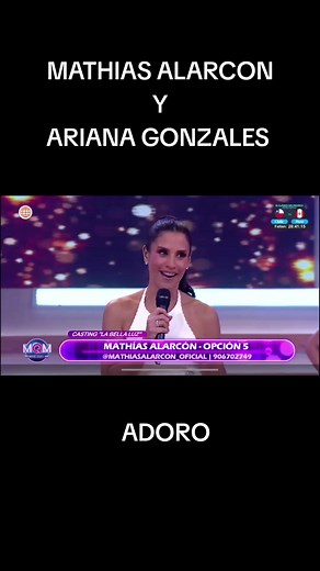 Adoro: Mathias Alarcon y Ariana Gonzales en La Bella Luz