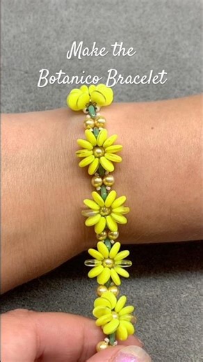 New! Botanico Bracelet Tutorial Available 💛