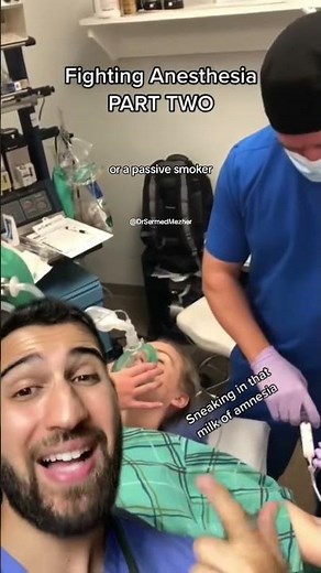 “I Can Fight The Anaesthetic” #surgery