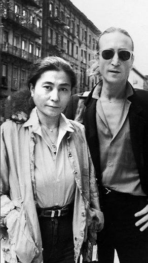 John Lennon and Yoko Ono Married Life #johnlennon #yokoono #rockstar #marriedlife #the70s #rock #nyc