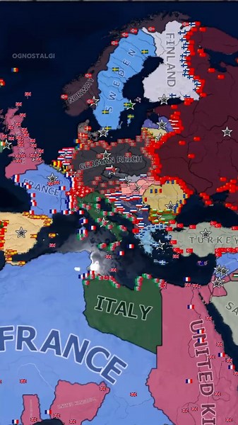 No borders between UK and France? #hoi4
