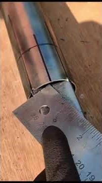 Perfect Welding Joint Between Round & Square Pipe