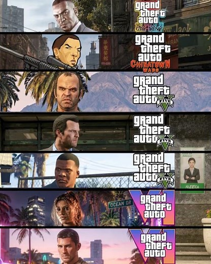 Evolution of Grand Theft Auto Protagonists/Main Characters (2001-2026) Part 2
