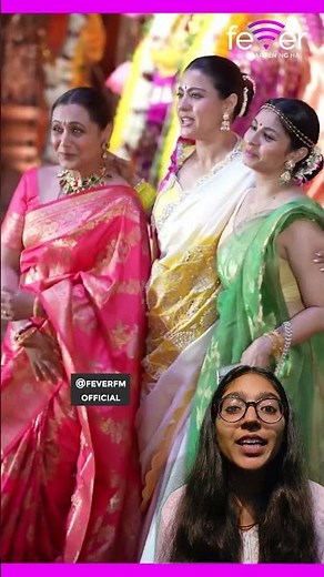 Bollywood Divas Serve Sibling Goals at Durga Puja 2025! | Kajol, Rani & Tanisha in Traditional Look