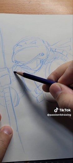 I walk you through a quick sketch of Donatello from Teenage Mutant Ninja Turtles. I talk to you how to draw a teenage mutant ninja turtle. #tmnt #teenagemutantninjaturtles #ninja #comic #80s #80scartoons #howto #drawingtutorial #drawing #artistsoftiktok