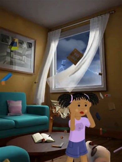 Life can become chaotic at times... But when we speak peace to the storm...calmness. #peacebestill #jesusislord #goodnessandmercy #pbskids #childrensbook #christiantiktok