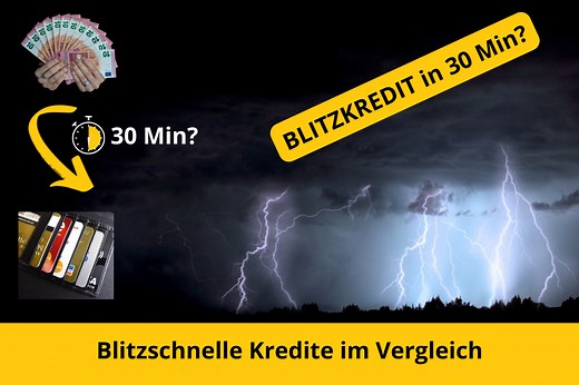 Kredit in 30 Min. auf dem Konto (ohne Schufa)
