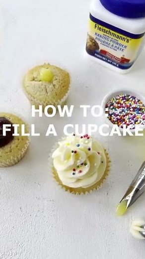 Two Ways to Fill a Cupcake