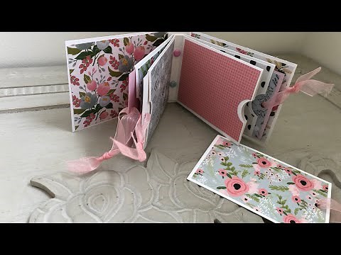 TUTO MINI ALBUM TAG FACILE