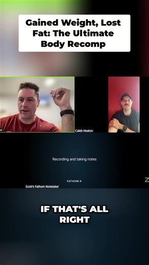 Caleb was UP 5 lbs on Christmas. Today he’s leaner, down 2 inches on his waist, and had to go one more notch on his belt… …while his bodyweight is still up 2–3 lbs. 👀 That’s not “holiday luck.” That’s a body recomposition — gaining muscle while losing fat — during the exact season most people gain fat. And the wild part? Caleb’s January has been chaos: multiple jobs, no days off since Jan 4, sleep taking hits… and he still didn’t spiral. Because at Jet Set Trainer, we don’t coach “all or nothin