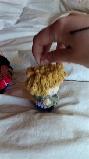 Percabeth Crochet Scene Recreation from Percy Jackson