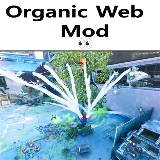 Putting Organic Webs in Spider Man 2!!