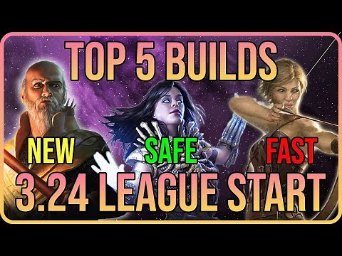 TOP 5 League Start Build Guides for Path of Exile 3.24 Necropolis League