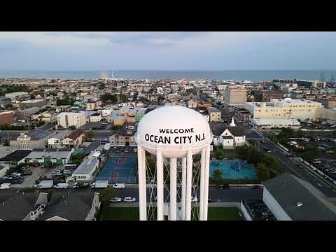 Ocean City NJ Drone Footage in 4k August 2021
