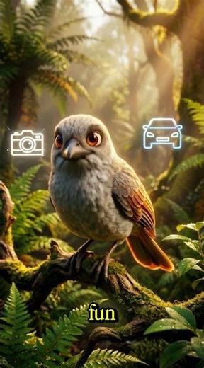 Nature’s Most CHAOTIC Prankster! 🎤🤫 #nature #amazinganimals #wildlife #lyrebird