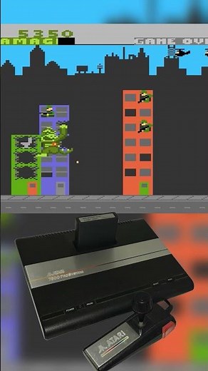 Rampage for Atari 7800