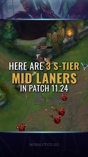 Top Mid Laners in Patch 11.24 - League of Legends Tips
