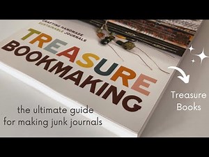 “Treasure Bookmaking” book review | first impressions, reaction and a project! 📚