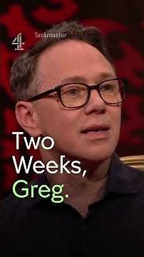 Always trusting Reece to bring a bit of Halloween to #Taskmaster