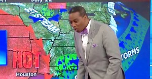Weatherman Is 'Ambushed' By Dog On The Air, Steals The Show With His Response To It