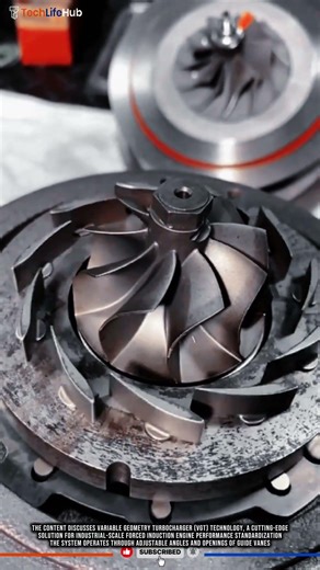 Innovation VGT Turbo: Variable Geometry System, Zero Turbo Lag, High Efficiency #tech