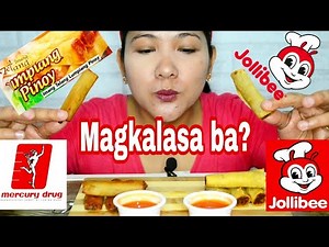 Delicious Lumpia - Jollibee x Imang Telang sa Mercury Drug (Magkalasa nga ba?)