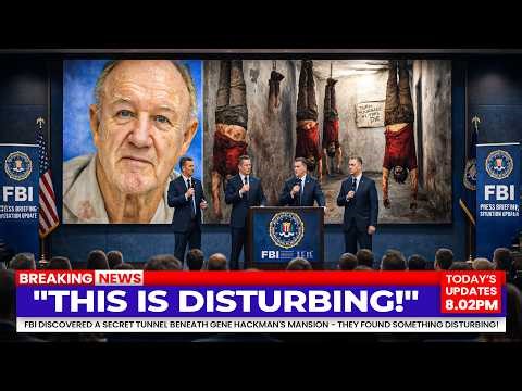 FBI Uncovers Secret Tunnel Under Gene Hackman’s Estate — What Was Inside Is Disturbing