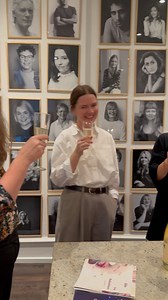 I går skålede vi for at fejre vores nye forfatter @akpold, der næste år udkommer med romanen HILDESVIN 🌟 | Alpha Forlag dk