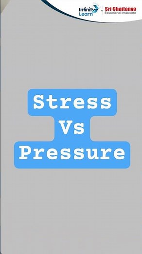 Day 4 - Stress vs Pressure | What’s the Real Difference? || ‪@InfinityLearn_NEET‬