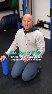 Here's a two-for-one mobilization that targets your chest wall AND boosts shoulder extension! This is how to do the Pec n’ Pull and why it’s a game-changer for mobility: 1️⃣ Chest Wall Work 🔹Lay on your side with a roller placed between your nipple and lat. 🔹Focus on light pressure and scrubbing the tissue to work through your intercostals, serratus anterior, and lat attachments. 🔹Take a few minutes to breathe deeply and move gently, feeling for tender areas. This restores those crucial osteo